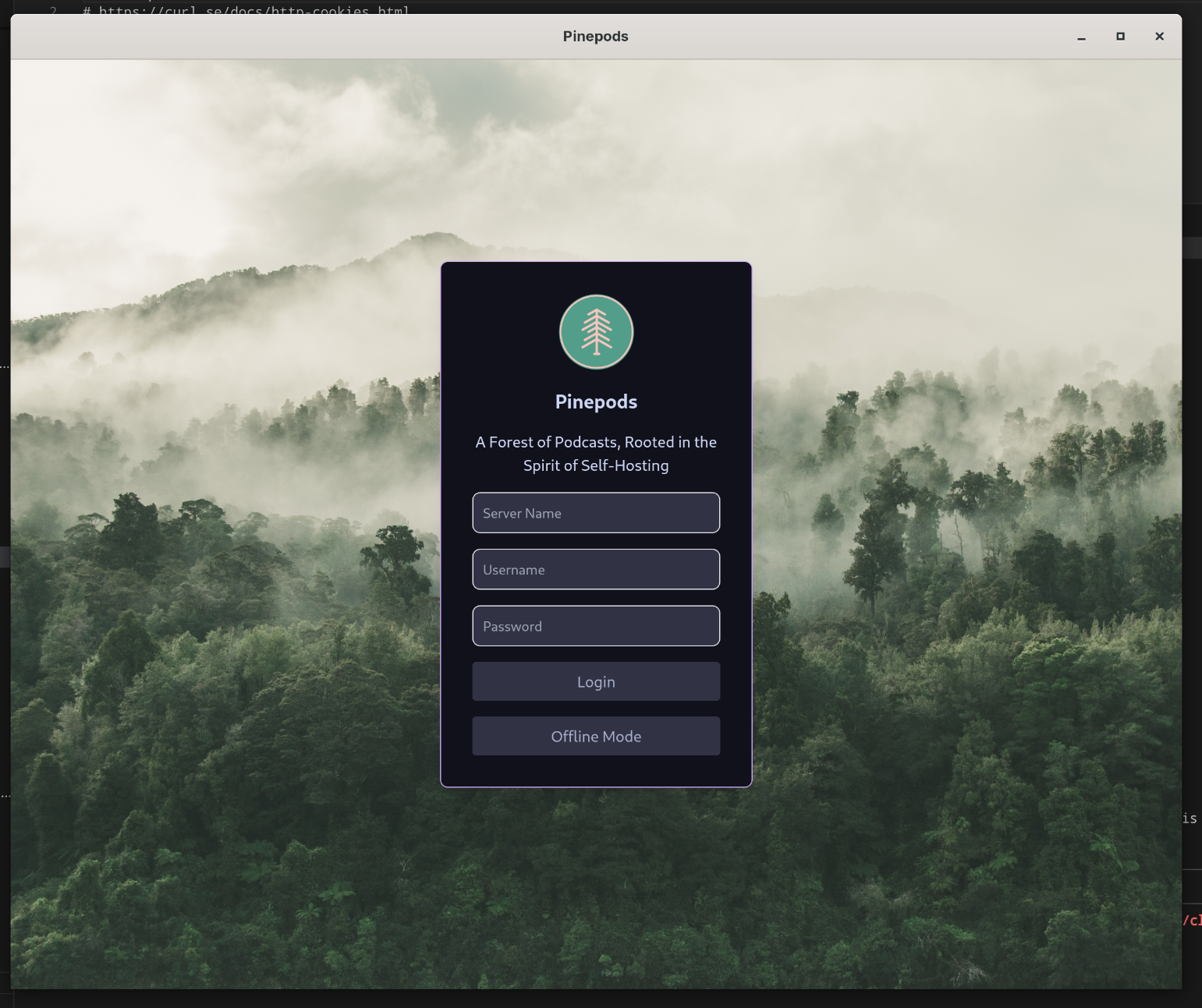PinePods Desktop App